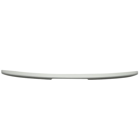 Ikon Motorsports Compatible with 03-11 Benz SL-Class R230 AMG Trunk Spoiler Painted Alabaster White #960