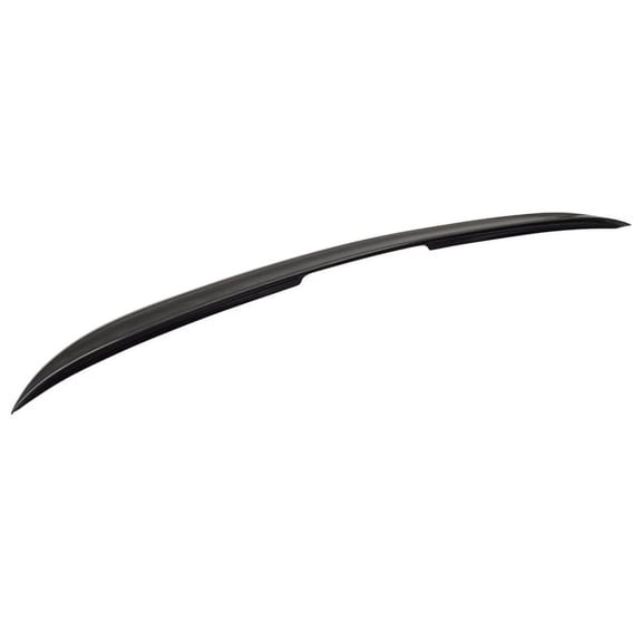Ikon Motorsports Compatible with 03-11 SL Class R230 Convertible Trunk Spoiler Painted #040 Black