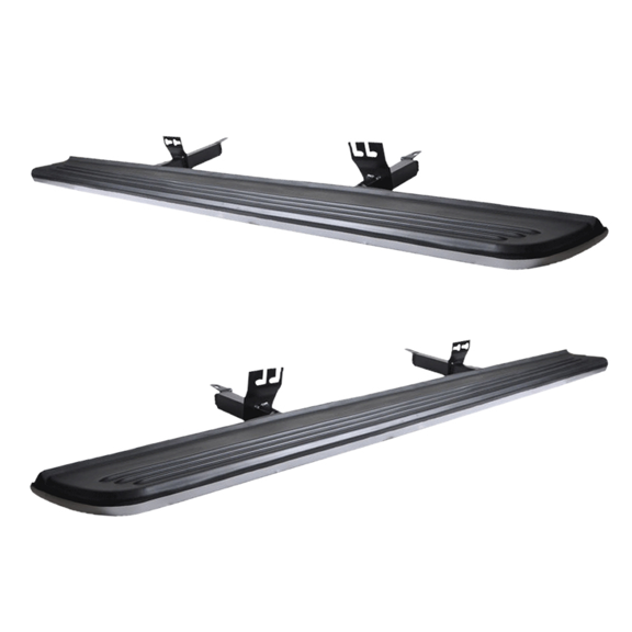Ikon Motorsports Compatible with 03-12 Land Rover Range Rover OE Factory Style Running Board Side Step Bar