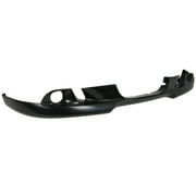 Ikon Motorsports Compatible with 04-07 BMW E60 5-Series 525i 530i Poly Urethane PU Front Bumper Lip Spoiler