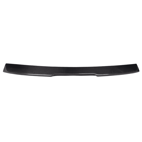 Ikon Motorsports Compatible with 04-10 BMW 5 Series E60 M5 AC Style Roof Spoiler Carbon Fiber CF 2004 2005 2006 2007 2008 2009 2010