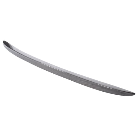 Ikon Motorsports Compatible with 04-10 BMW 5 Series E60 Sedan M5 Trunk Spoiler Wing - Carbon Fiber (CF)