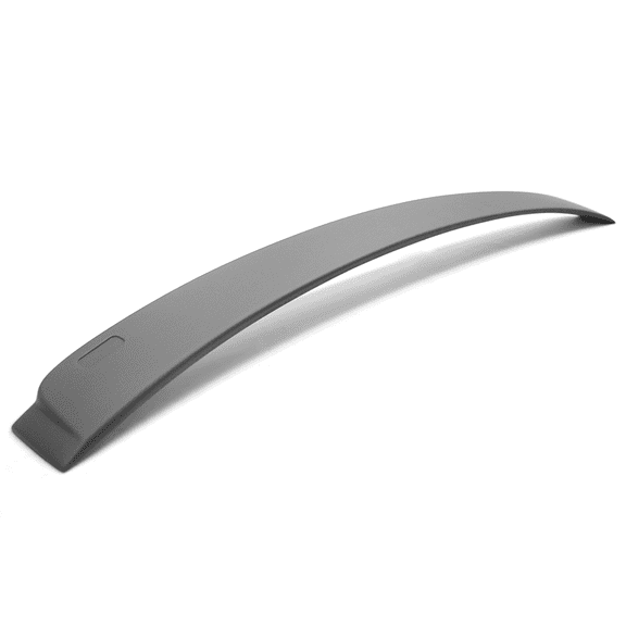 Ikon Motorsports Compatible with 05-11 BMW E90 Sedan 3 Series A STYLE Matte Black Roof Spoiler Wing - ABS 2005 2006 2007 2008 2009 2010 2011