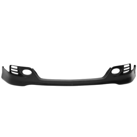 Ikon Motorsports Compatible with 06-08 Acura TSX EURO-R Style Front Bumper Lip Spoiler Unpainted PU