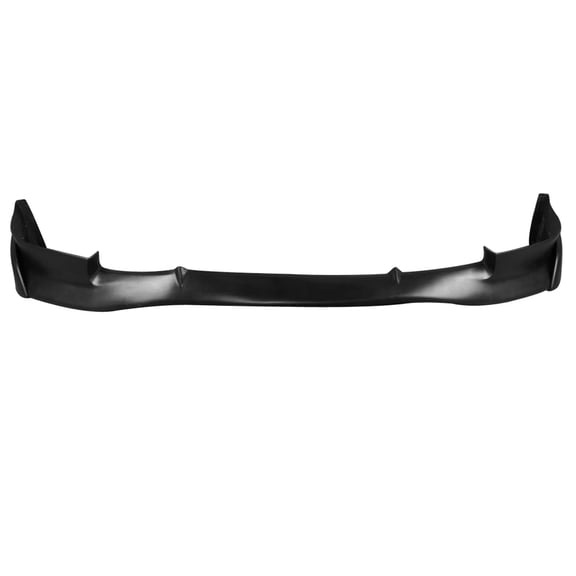 Ikon Motorsports Compatible with 06-08 Civic 4Dr Sedan Front Bumper Lip MU SI Style PU Polyurethane Bodykit