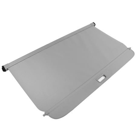 Ikon Motorsports Compatible with 06-11 Benz ML Class W164 Vinly+Aluminum Rod Tonneau Cargo Cover Retractable