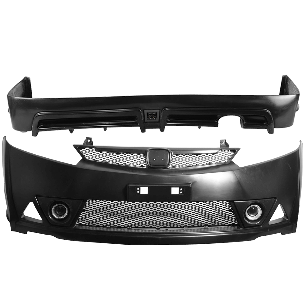 Ikon Motorsports Compatible with 06-11 Honda Civic Mugen RR Style