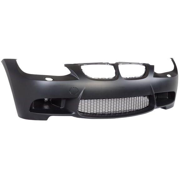 Ikon Motorsports Compatible with 07-10 BMW E92 E93 3 Series M3 Style Front Bumper Conversion With Air Duct