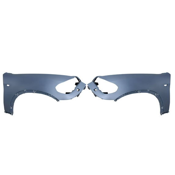 Ikon Motorsports Compatible with 07-10 E70 X5 SUV Pre-LCI Side Fenders With Washer Hole-Polypropylene (PP)