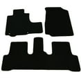 thumbnail image 1 of Ikon Motorsports Compatible with 07-11 Honda CR-V 4Dr OE Factory Style Black Nylon Carpet Car Floor Mats Front Rear 3pcs 2007 2008 2009 2010 2011, 1 of 9