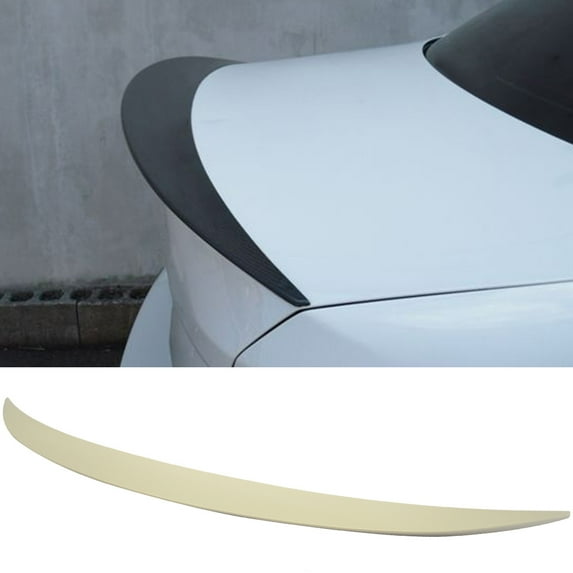 Ikon Motorsports Compatible with 07-13 BMW 1-Series E82 Coupe Performance Rear Trunk Spoiler Wing ABS