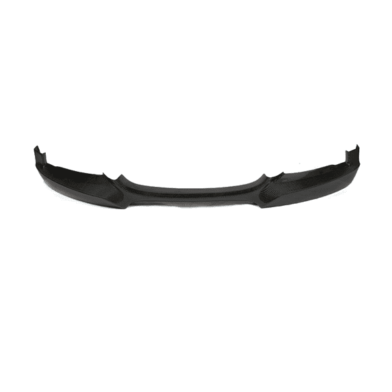 Ikon Motorsports Compatible with 07-13 BMW 1 Series E82 M Sport H Style Front Bumper Lip Matte Carbon Fiber