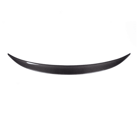 Ikon Motorsports Compatible with 07-13 BMW 1 Series E82 MP Style Rear Trunk Spoiler Wing Lid Carbon Fiber 2007 2008 2009 2010 2011 2012 2013