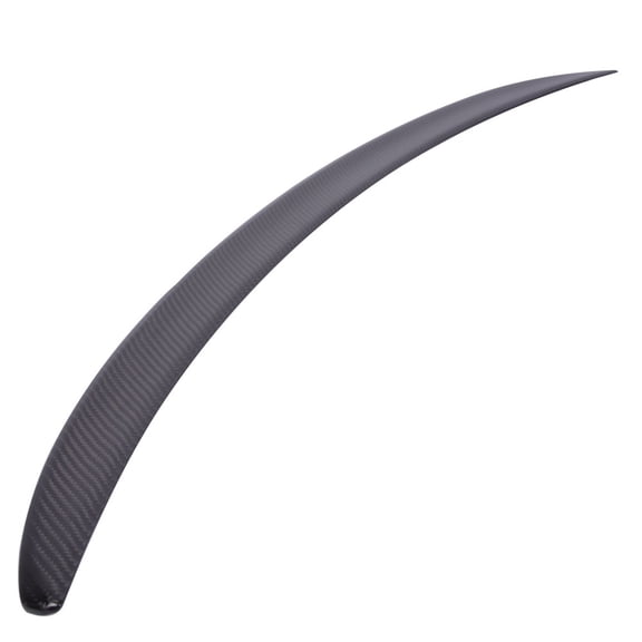 Ikon Motorsports Compatible with 07-13 BMW 3 Series E92 3 Series M3 Style Carbon Fiber CF Trunk Spoiler Wing