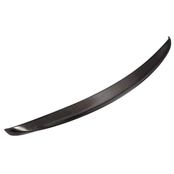Ikon Motorsports Compatible with 07-13 Benz S-Class W221 Sedan A Style Carbon Fiber (CF) Trunk Spoiler
