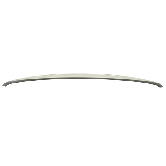 Ikon Motorsports Compatible with 07-13 Benz S-Class W221 Sedan AMG Trunk Spoiler Painted #650 Arctic White