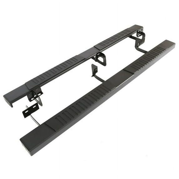 Ikon Motorsports Compatible with 07-21 Toyota Tundra Double Cab 76'' Long Side Step Running Board