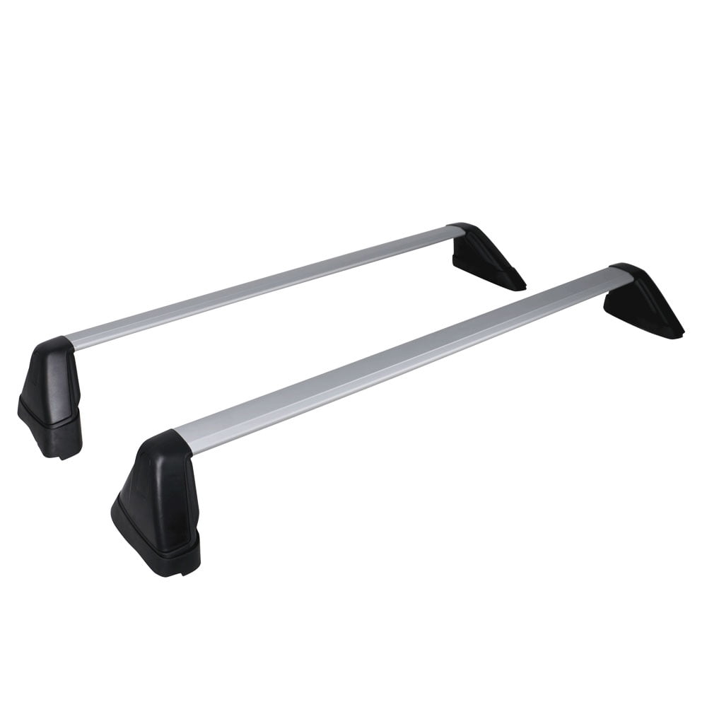 Ikon Motorsports Compatible with 08-11 Subaru Impreza 08-14 WRX OE Factory Style Roof Rack Cross Bar 2Pc