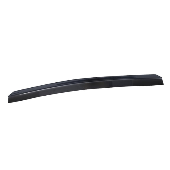 Ikon Motorsports Compatible with 08-14 Subaru WRX STi Top Gurney Flap Add-On Rear Trunk Spoiler Wing Transparent 2008 2009 2010 2011 2012 2013 2014