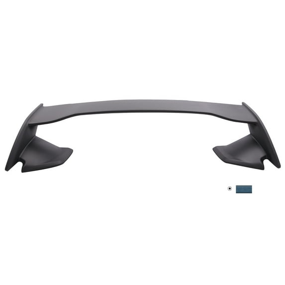 Ikon Motorsports Compatible with 08-14 WRX 08-11 Impreza STI Painted Newport Blue Pearl #64Z Trunk Spoiler