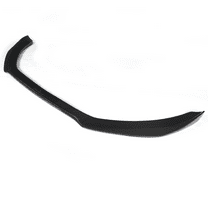 Ikon Motorsports Compatible with 09-12 Audi A4 B8 Sedan STK Style Front Bumper Lip - Matte Carbon Fiber