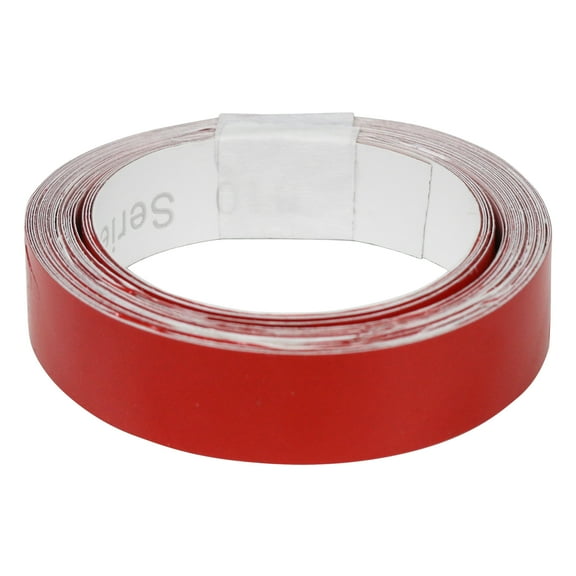 Ikon Motorsports Compatible with 1.5CMx5M Red 3M Reflective Stickers Vinyl Pinstripe Safety Warning Tape