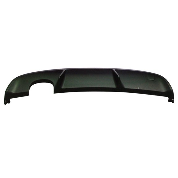 Ikon Motorsports Compatible with 10-14 Volkswagen VW Golf MK6 Rear Bumper Diffuser Single Muffler Outlet