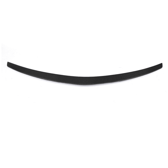 Ikon Motorsports Compatible with 10-15 Benz C Class W207 Coupe PD Style Trunk Spoiler - Matte Carbon Fiber