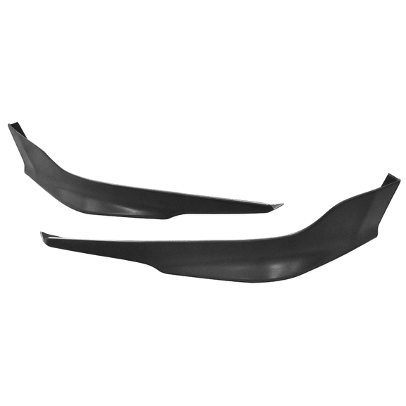 Ikon Motorsports Compatible with 11-12 Honda Accord Sedan 4Dr OE Type Polyurethane Front Bumper Lip Spoiler PU