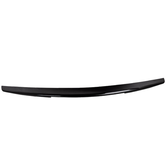 Ikon Motorsports Compatible with 11-13 Mercedes-Benz SLK Class R172 Convertible 2Dr AMG Trunk Spoiler Painted #040 Black