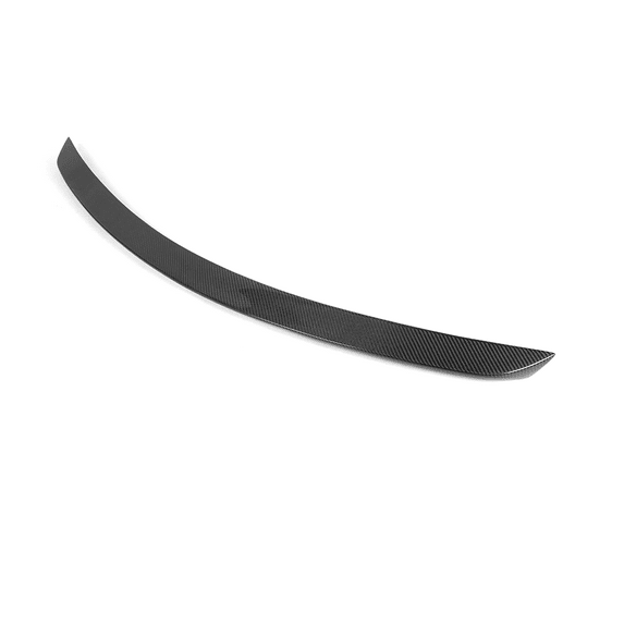Ikon Motorsports Compatible with 11-13 Mercedes-Benz SLK R172 AMG Style Rear Trunk Spoiler Wing Carbon Fiber