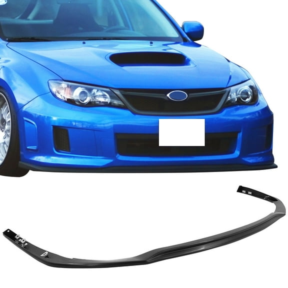 Ikon Motorsports Compatible with 11-14 Subaru Impreza WRX and STI Polypropylene V-Limited Front Lip Splitter