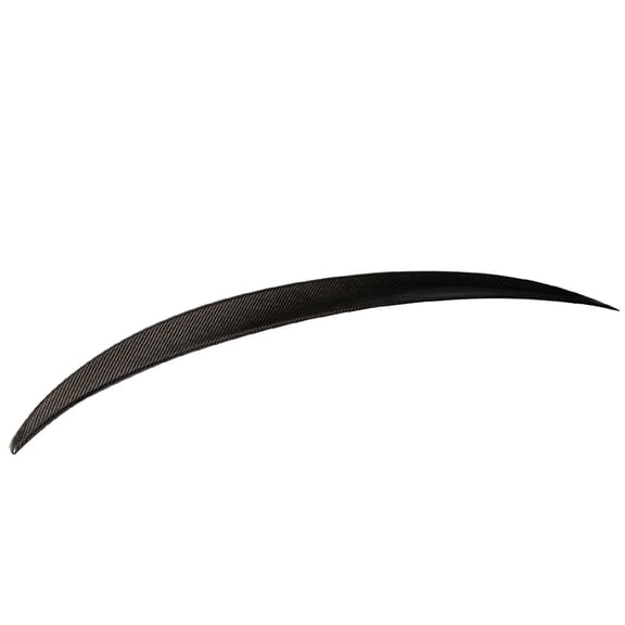 Ikon Motorsports Compatible with 11-16 BMW 5 Series F10 Sedan Performance Carbon Fiber (CF) Trunk Spoiler
