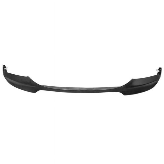Ikon Motorsports Compatible with 11-16 F10 5 Series 4Dr Sedan V Style Front Bumper Lip Spoiler - Polyurethane PU