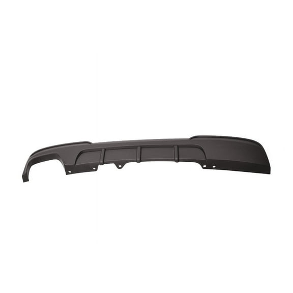Ikon Motorsports Compatible with 11-16 F10 5 Series 528i MP Style Rear Bumper Lip Diffuser Single Outlet PP
