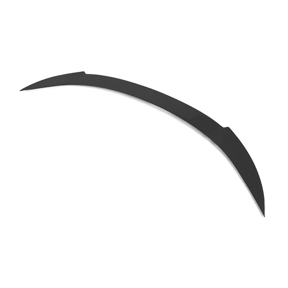 Ikon Motorsports Compatible with 11-17 BMW 6 Series F06 M6 Gran V Style Trunk Spoiler - Matte Carbon Fiber