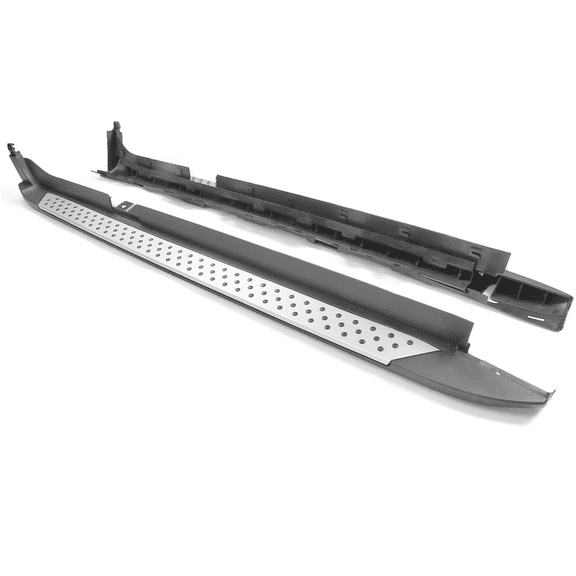 Ikon Motorsports Compatible with 11-17 BMW X3 F25 Running Board Side Step Bars Set Pair