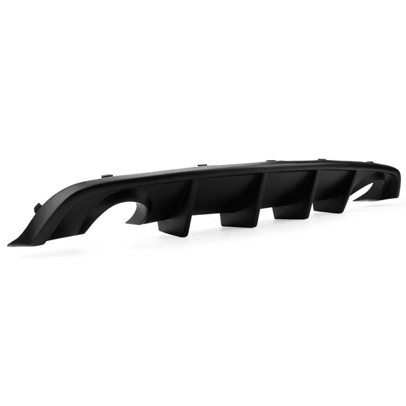 Ikon Motorsports Compatible with 12-14 Dodge Charger SRT8 V2 Style Rear Diffuser Bumper Lip Valance PP