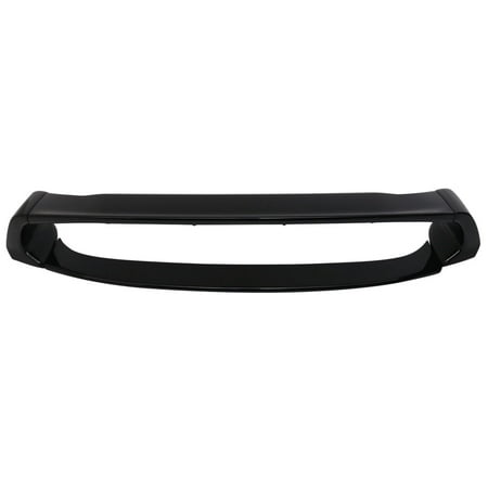 Ikon Motorsports Compatible with 12-15 Civic MU Style ABS Trunk Spoiler Painted Crystal Black Pearl