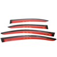 thumbnail image 1 of Ikon Motorsports Compatible with 12-15 Civic Sedan Window Visors 4Pc Set Painted Rallye Red Color Code #R513, 1 of 6