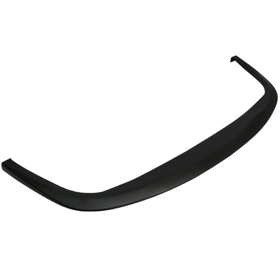 Ikon Motorsports Compatible with 12-18 Hyundai Veloster CS Style Front Bumper Lip Spoiler Unpainted Black - PU Poly Urethane