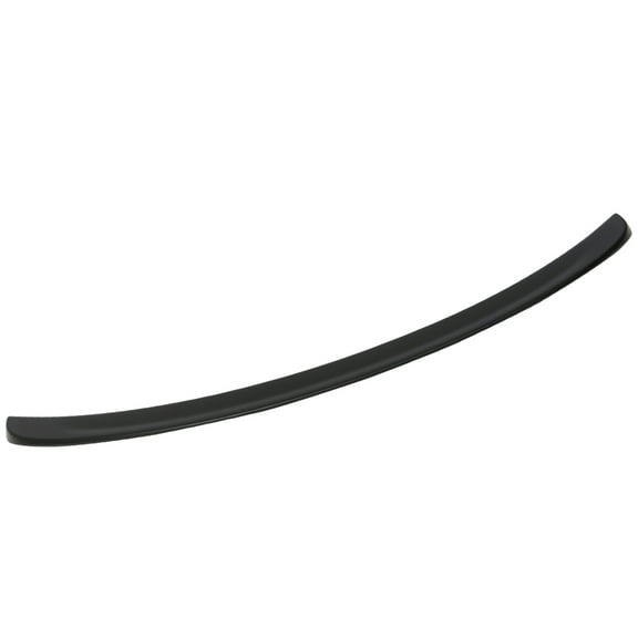 Ikon Motorsports Compatible with 12-25 Tesla Model S 4Dr Sedan Rear Trunk Spoiler Wing Unpainted ABS