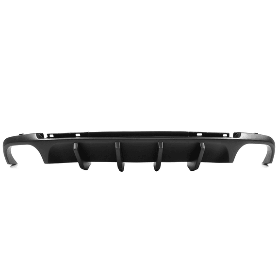 Ikon Motorsports Compatible with 13-14 Ford Mustang Shelby V2 Style Rear Bumper Lip Diffuser - PP