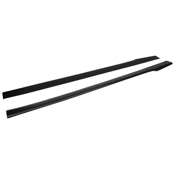 Ikon Motorsports Compatible with 13-15 Lexus GS F Sport WD Style Matte Black Side Skirt Panel Extension PP Polypropylene