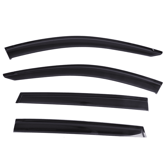 Ikon Motorsports Compatible with 13-18 Toyota RAV4 Acrylic Window Visors 4Pc Set