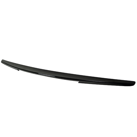 Ikon Motorsports Compatible with 13-20 Benz SL-Class R231 2D Convertible D Style Painted Trunk Spoiler #040 Black