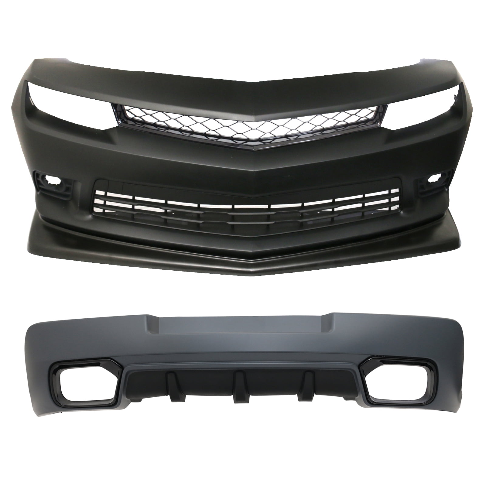 Ikon Motorsports Compatible with 14-15 Chevy Camaro SS Z28 Front&Rear