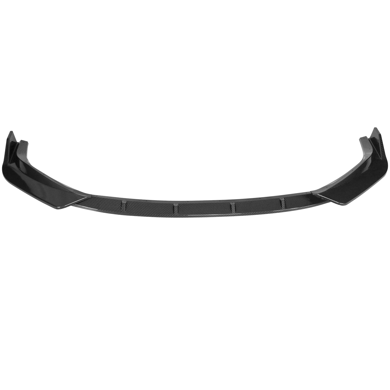 Ikon Motorsports Front Bumper Lip Compatible with 14-16 Lexus IS F Sport Sedan, IKON Style Carbon Fiber Print 3PCS