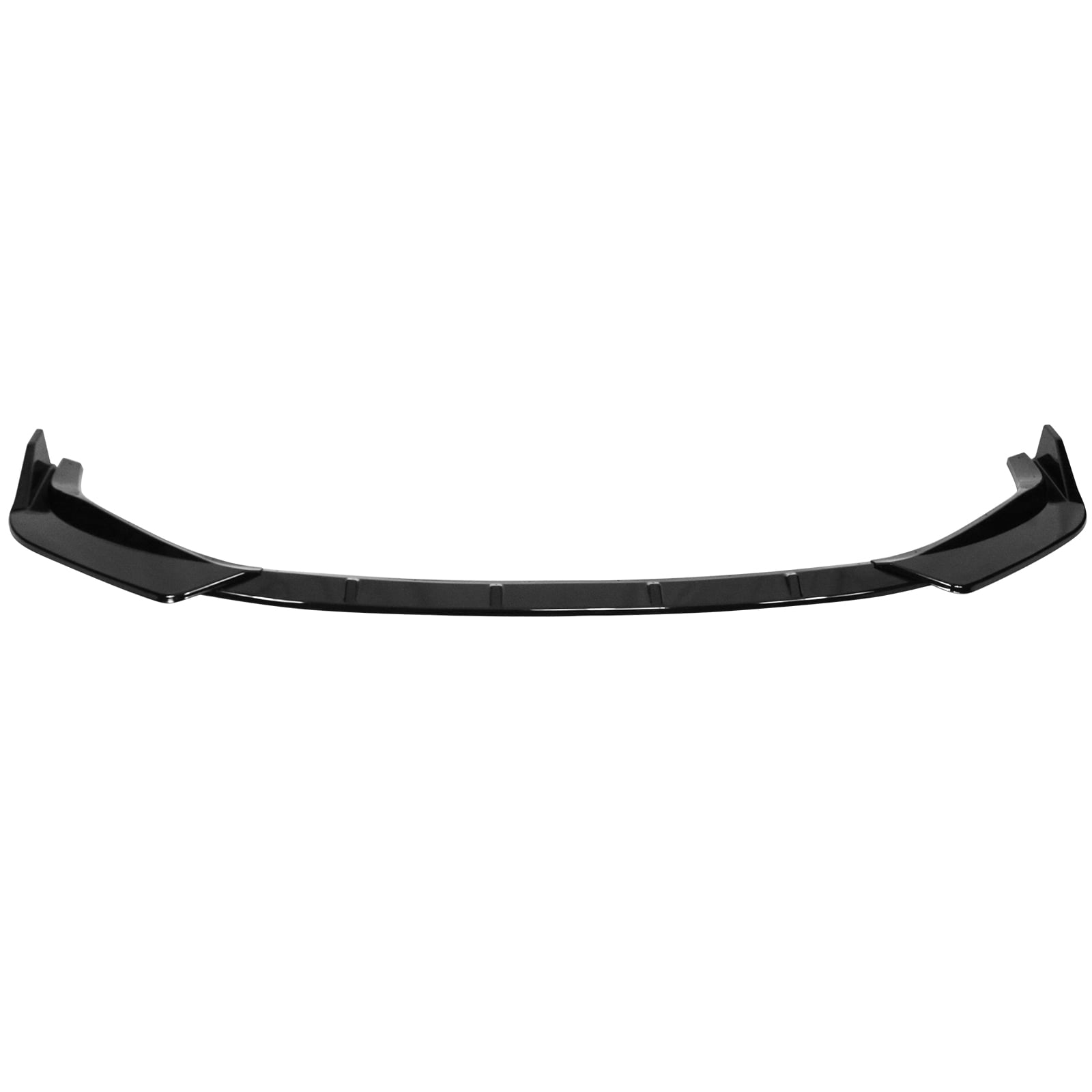 Ikon Motorsports Compatible with 14-16 Lexus IS F Sport IKON Style Gloss Black 3PCS Front Bumper Lip