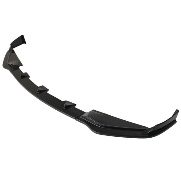 Ikon Motorsports Compatible with 14-17 Infiniti Q50 Base Model Front Bumper Lip Splitter - ABS